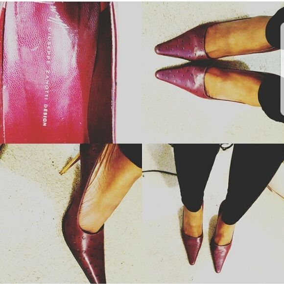 Giuseppe zanotti design ostrich leather - Picture 2 of 9